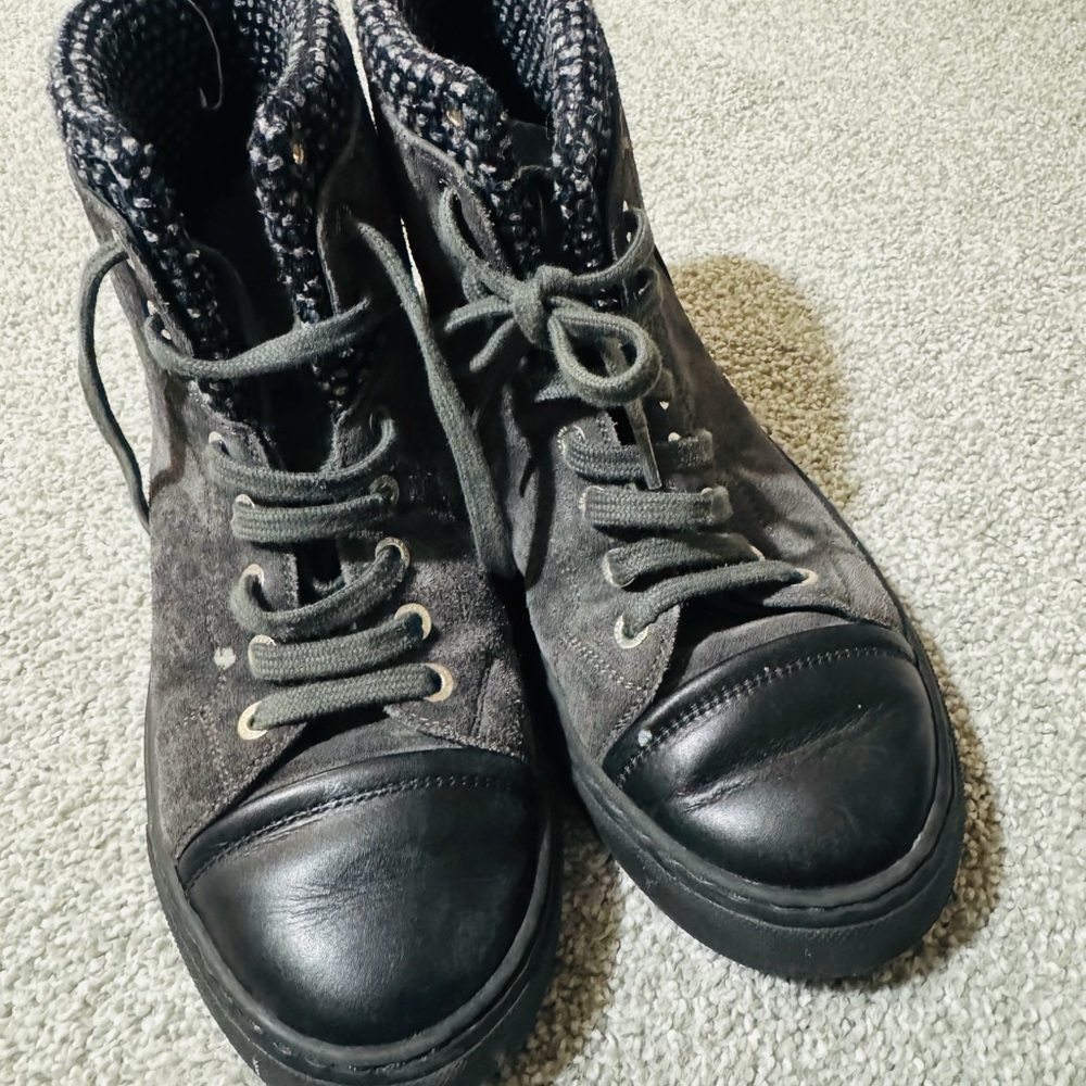 Authentic CHANEL ankle boots